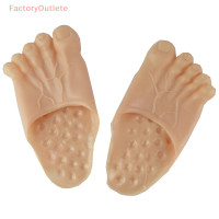 ราคา FactoryOutlete Cheap ฮาโลวีนตลก Hulk รองเท้าแตะรองเท้าปก Bigfoot Halloween Gift (19776675699)
