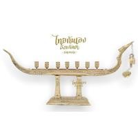 ราคา เชิงเทียน เชิงเทียนเรือหงส์ ทองเหลืองแท้ 100 เชิงเทียนถวายวัด 57912 หัว (19426794257)