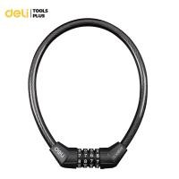 ราคา Deli กุญแจล็อคล้อ สายโซ่ล็อค หัวล็อคโลหะ ใส่รหัส ป้องกันอย่างดี ไม่ขึ้นสนิม หนาแน่น Bar Lock (20911346738)