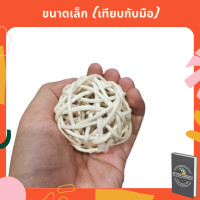 ราคา ลูกบอลสัตว์เลี้ยง ของเล่นสัตว์เลี้ยง ของเล่นนก ทำจากหวาย ของเล่นนกแก้ว ของเล่นเสริมทักษะสัตว์เลี้ยง อุปกรณ์สำหรับนก (12011368984)