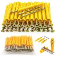 ราคา พุกพลาสติกพุกพลาสติกพร้อมสกรูน็อตพุกเหล็ก พุกพลาสติก น็อตพุก ตอกปูน อิฐ เหล็ก หิน คอนกรีต เหล็ก ไม้ ฝาผนังพุ๊กตะปูพุกตอกพลุ๊กพลาสติก (21090937873)