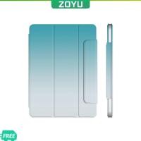 ราคา ZOYU เคส iPad ศิลปะกราฟฟิตีภาพวาดเคสแม่เหล็กสองด้านคลิปเคสสำหรับ iPad 2022 Pro 11 Air 4 Air 5 iPad Mini 6 ipad gen 10 case เคสป้องกันอัจฉริยะเคสบางเฉียบและน้ำหนักเบา (20663010139)