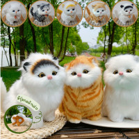 ราคา ตุ๊กตาแมวเหมียวๆ ตุ๊กตาแมวเปอร์เซียจำลอง เหมือนของจริง พร้อมจัดส่งในไทย (14384503295)