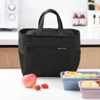 ราคา ถุงอาหารกลางวันแบบพกพาฉนวนกันความร้อนกลางแจ้งแบบพกพากล่องอาหารกลางวันหนาอาหารกลางวันฉนวนกันความร้อนกระเป๋าข้าวกระเป๋าถือ (14382921989)