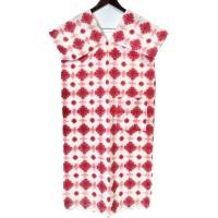 ราคา มัดย้อมแดง เดรสพื้นเมืองอก 42 นิ้ว ยาว 42 นิ้ว กระเป๋า 1 ข้าง ชุดผ้าฝ้ายแท้ ชุดพื้นเมือง ชุดเมืองทรงกะเหรี่ยง (19335914225)