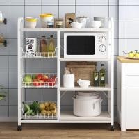 ราคา HomeHuk ชั้นวางของ 4 ชั้น ชั้นวางของในครัว พร้อมล้อ หลายชั้น ชั้นวางของถูกๆชั้นวางของเหล็ก (19979507407)