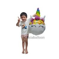 ราคา ลูกโป่ง unicorn ยูนิคอร์น pony โพนี่ (17468728041)