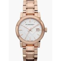 ราคา Burberry Womens BU9104 Heritage Rose Gold Plated Stainless Steel Watch (16282784907)