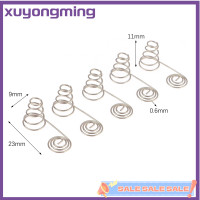 ราคา Xuyongming ขดลวดลบและบวกแบตเตอรี่ AA 5ชิ้นขดลวดแผ่นสปริงแบตเตอรี่ AA นิกเกิลลวดสปริง (19985101714)
