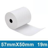 ราคา ม้วนกระดาษเทอร์มอล 57x30mm 57x40mm 57x50mm 80x80mmกระดาษลงทะเบียนเงินสด กระดาษความร้อน กระดาษพิมพ์ใบเสร็จรับเงิน 10ม้วน (10747801891)