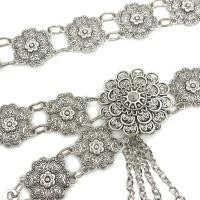 ราคา Belts jewelry โบราณเข็มขัด อีสานชุดล้านนาไทหัวเข็มขัดเงินโบราณ (1396698257)