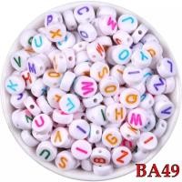 ราคา ลูกปัดอะคริลิคตัวอักษร 50 ชิ้น เซ็ต BA46BA49BA81BA82 (12478055570)