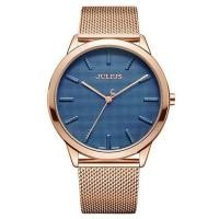 ราคา Julius นาฬิกาข้อมือ แบรนด์เกาหลี แฟชั่นฮิตของแท้ สายสแตนเลส รุ่น JA 982M (701302731)