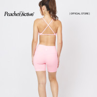 ราคา Peaches active Soft flex Biker Shorts กางเกงกีฬาขาสั้นออกกําลังกายเอวสูง เก็บกระชับหน้าท้อง แห้งไว ใส่สบาย (20665603942)