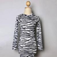 ราคา เดรสสั้นลายงู เดรสลายงูเเฟชั่น เดรสลายงู เดรสรัดรูป มินิเดรสเเขนยาว เดรสลายม้าลายสุดเเซ่บ (17492054495)