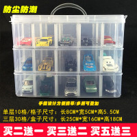 ราคา กล่องไม้ขีดไฟล้อร้อนโมเดลรถของเล่น TOMICA กล่องเก็บของกันฝุ่นเก็บรถเล็ก1 64ของเล่นเด็ก (20471341782)
