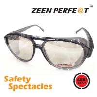 ราคา แว่นตาเซฟตี้ นิรภัย Safety Side Guard ZEEN PERFECT High Quality Aviator Style ผ่านมาตราฐาน ANSI Z87 1 American Standard มีกระบังข้าง กัน UV400 สามารถถอดเปลี่ยนเลนส์ได้ (4972296054)