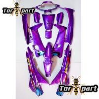 ราคา แถมน็อตทั้งคัน ชุดสี Wave 100 wave 110 เก่า 110 คาบู TorPaint สีสวยสด ชุดสี100 s e เวฟ110 คาบู ตัวเก่า เวฟ100 s คาบู สี ม่วง (16282348761)