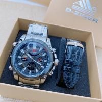 ราคา Watchtime D ziner นาฬิกาข้อมือยี่ห้อหรู แบรนแท้ กันน้ำ100 มีป้ายรับประกัน พร้อมสายหนัง สลับสายเปลี่ยนได้ พร้อมกล่องแบรนด์ (13370712125)