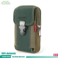 ราคา Arrive in 3 days Outdoor Canvas Waist Bag Sport Casual Men Phone Purse Zipper Belt Bum Pouch (20229540854)