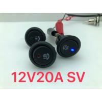 ราคา 12V โคมไฟกลมตาชนิดเรือสวิทช์เปิด20mm รอบด้านล่างแมวสีฟ้าตารถปรับเปลี่ยนสีฟ้าสีแดงสีเขียวแต่ละ1 (15900723016)