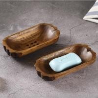 ราคา ที่ใส่สบู่ไม้สัก ถาดวางสบู่ไม้ธรรมชาติ จานรองสบู่ก้อน จานรองสบู่ ที่รองสบู่ ที่วางสบู่ กล่องไม้ อุปกรณ์ห้องน้ำ Soap Dish จัดส่งฟรี (19472616623)