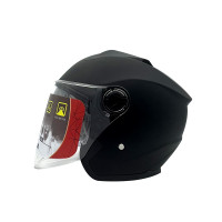 ราคา หมวกกันน็อค แว่น2ชั้น หมวกกันน็อคครึ่งใบ เปิดหน้าแว่น2ชั้น รุ่นJDR (12130416646)