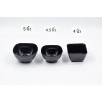 ราคา ถ้วยแบ่ง 4 4 5 นิ้ว สีดำ 1 ใบ ถ้วยเมลามีน ถ้วยชาบู ถ้วยเมลามีนทรงเหลี่ยม ถ้วยน้ำแกง สีดำ โรงงานศรีไทยซูเปอร์แวร์ (14824657120)