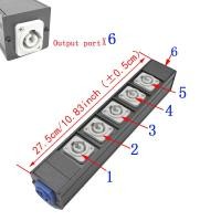 ราคา รางปลั๊กไฟ PDU Aluminum Box Enclosure NAC3MPA NAC3MPB C Power Chassis for Stage Light LED Connector 20A 250V (18494873165)