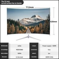 ราคา สุ่มคีย์บอร์ดและเมาส์ จอคอมพิวเตอร์ 34นิ้ว จอคอม 22นิ้ว 24นิ้ว 27นิ้ว จอแสดงผล HD LCD การออกแบบขอบไมโคร ความละเอียด 1920 1080 อัตราการรีเฟรช (20607376633)