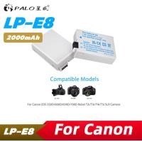 ราคา palo BATTERY LP E8 ถั่วแคนนอน EOS 550D600D650D700D Canon Battery ความจุ 2000 mAh (18173928012)