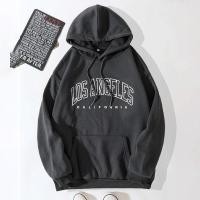 ราคา ASRV เสื้อฮู้ดชาย เสื้อมีฮู้ดผู้ชาย hoodie เสื้อกันหนาว ผู้ชาย เสื้อฮู้ดดี้ลำลองทรงหลวมลายพิมพ์แขนยาวมีฮู้ดดึงทับเสื้อสเวตเตอร์แขนยาวเด็กหญิงเด็กชายแจ็คเก็ตแขนยาวลายพิมพ์แขนยาว Los Angeles สามารถสวมใส