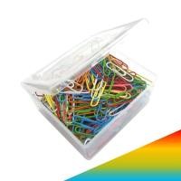 ราคา ลวดเสียบกระดาษ 300 ตัว ตราอีซี่ esy แบบชุบเงิน และ แบบเคลือบสี บรรจุในกล่องมีฝาปิด paper clips ลวดเสียบอย่างดี ลวดเสียบชุด ลวดเสียบ 300 ตัว (6610566446)