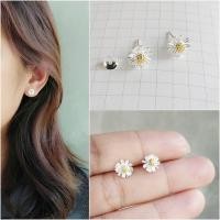 ราคา ต่างหูเงินแท้ ดอกเดซี่ Daisy (3601490500)