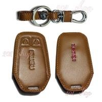 ราคา ซองหนังกุญแจ ซองหนังรีโมทกุญแจ isuzu mu x D Max blue power (6549708910)