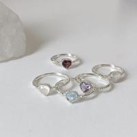 ราคา Winterwinter Jewelry Silver925 เครื่องประดับเงินแท้ เงินแท้925 แหวนเงินแท้ แหวนหัวใจ (1810134450)
