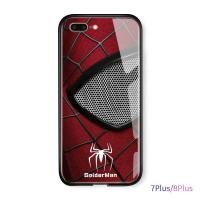 ราคา สำหรับ iPhone X XS XR XS MAX 5 5S SE 6 6S 7 8 Plus Case Marvel กัปตันอเมริกาไอรอนแมน Spiderman เคสกันกระแทกกระจกเทมเปอร์กรณีฝาหลัง (756518561)
