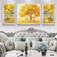 ราคา ศิลปะบนผืนผ้าใบสำหรับติดกำแพงรวม3ชิ้น ทิวทัศน์และศิลปะผนังโปสเตอร์ต้นไม้ ศิลปะบ้านสมัยใหม่ตกแต่งผนังแขวนได้ในห้องนั่งเล่นห้องนอนและสำนักงานขนาดและภาพสามารถปรับแต่งได้ (18569952121)