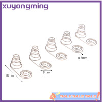 ราคา Xuyongming ขดลวดลบและบวกแบตเตอรี่ AA 5ชิ้นขดลวดแผ่นสปริงแบตเตอรี่ AA นิกเกิลลวดสปริง (19985101712)