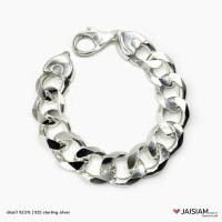 ราคา สร้อยข้อมือเงินแท้ 92 5 ลายเลส ยาว8 5 7นิ้ว กว้าง18mm น้ำหนัก80g รุ่น MSB 21 18MM (5903034065)