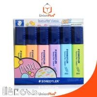 ราคา แพ็ค6ด้าม ปากกาเน้นข้อความ STAEDTLER 6 สี สีพาสเทล pastel รุ่น 364 CWP6 ไฮไลท์ สเต็ดเล่อร์ สเต็ดเลอร์ (17887523829)