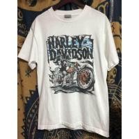 ราคา เสื้อยืดใหม่Harley Men Cotton Davidson Band Bike Old Clothes Skull Skull Bones ขายร้อน (19804483071)