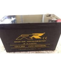 ราคา แบตเตอรี 12V 7 5A แบรน์RR แบตเตอรีUPS แบตไฟฟ้า เครื่องสำรองไฟ RR 2โวล 7 5แอมป (5256908186)