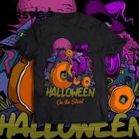 ราคา HOT เสื้อยืดฮาโลวีน เสื้อฮาโลวีน Halloween T SHIRT เสื้อยืดเด็ก เสื้อยืดผู้ใหญ่ ชุดพ่อ แม่ลูก การเข้ารหัส เสื้อยืดผู้หญิง (20478814646)