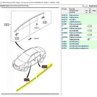 ราคา ของแท้ DL3350640 คิ้วรีดน้ำขอบกระจกประตู มาสด้า 2 Mazda 2 รุ่น 4 และ 5 ประตู ปี 2009 2012 รบกวนแจ้งเลขตัวถังเช็คตรงรุ่นก่อนสั่งซื้อ (16509141172)