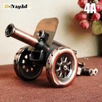 ราคา D Night Miniโมเดลปืนใหญ่Retro Mental Steel Bronze Crafts Decoration (5151224588)
