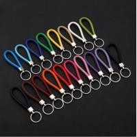 ราคา พวงกุญแจหนังPU มี 7 สีให้เลือก พวงกุญแจห้อยกระเป๋า พวงกุญแจหนังถัก พวงกุญแจรถยนต์ (21031652307)