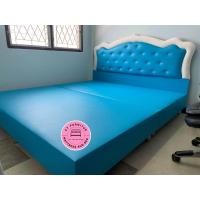 ราคา เตียง เตียงนอน 6 ฟุต ดีไซน์สวยหรูดูดี คุณภาพดีมีขนาด 3 5 5 6ฟุต (19720294271)