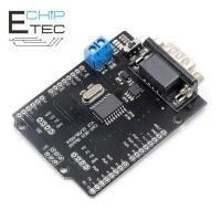 ราคา Sub D Connector โมดูลการขยายตัว DC 5 12V สำหรับ Arduino MCP2515 Can Bus Shield Board อินเทอร์เฟซ SPI 9 Pin Standard (14999009886)