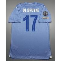 ราคา เสื้อบอล เพลเย่อ แมน ซิตี้ เหย้า 2023 24 Player Man City Home 2023 17 DE BRYUNE อาร์มแชมเปี้ยนลีค (20505855612)